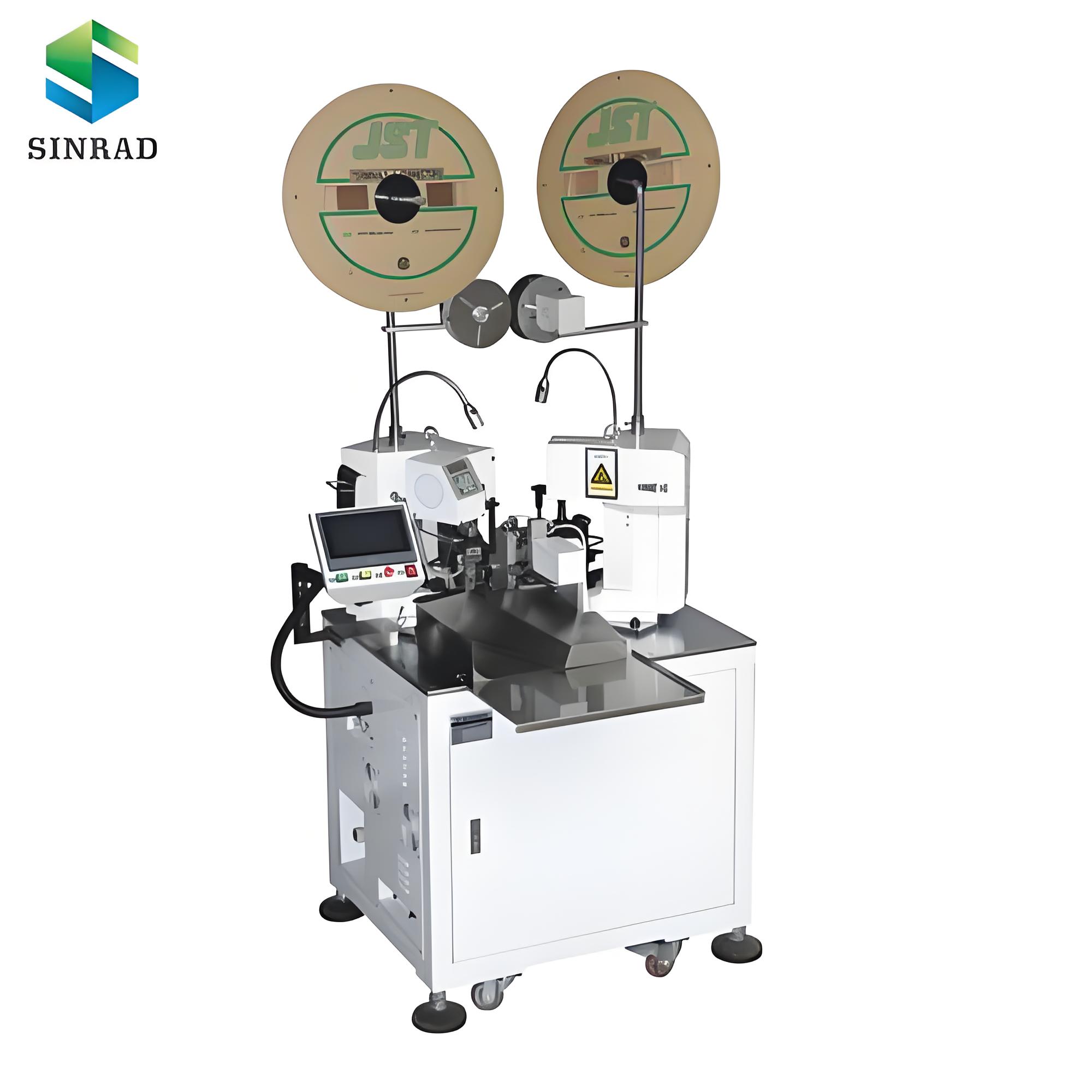 Vollautomatische Abisolier- & Crimpmaschine